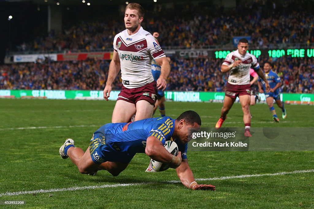 NRL Rd 24 - Eels v Sea Eagles