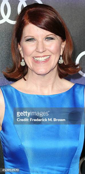 Actress Kate Flannery attends Audi Celebrates Emmys' Week 2014 at Cecconi's Restaurant on August 21, 2014 in Los Angeles, California.