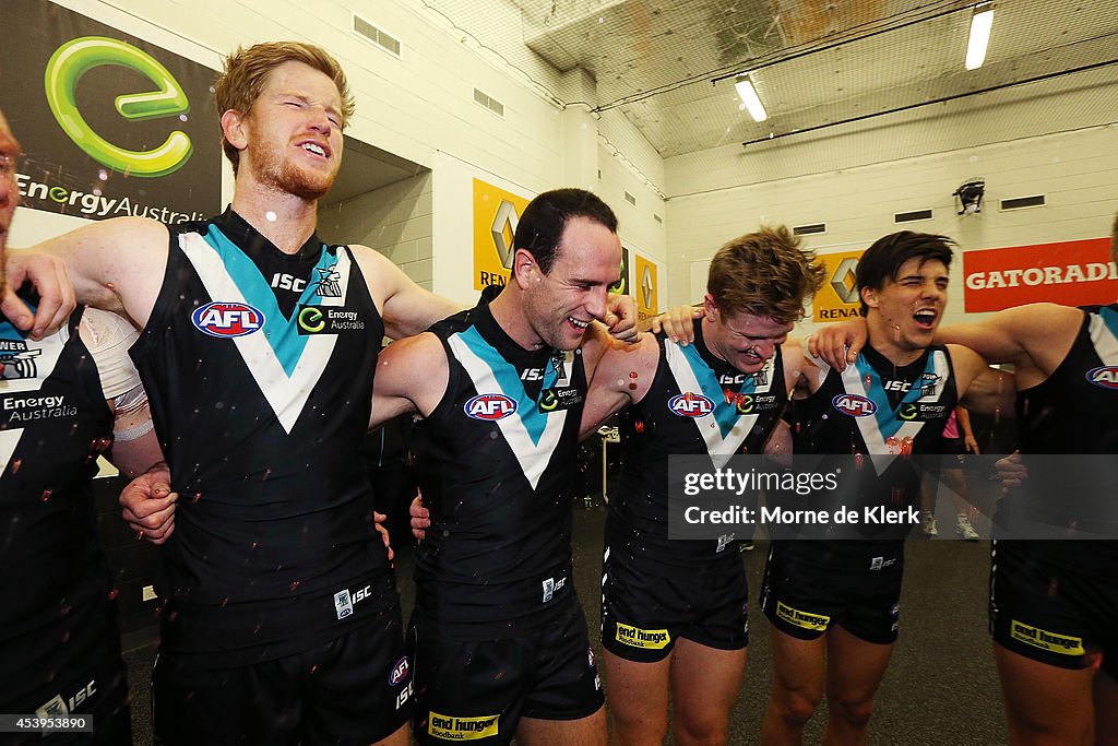 AFL Rd 22 - Port v Carlton