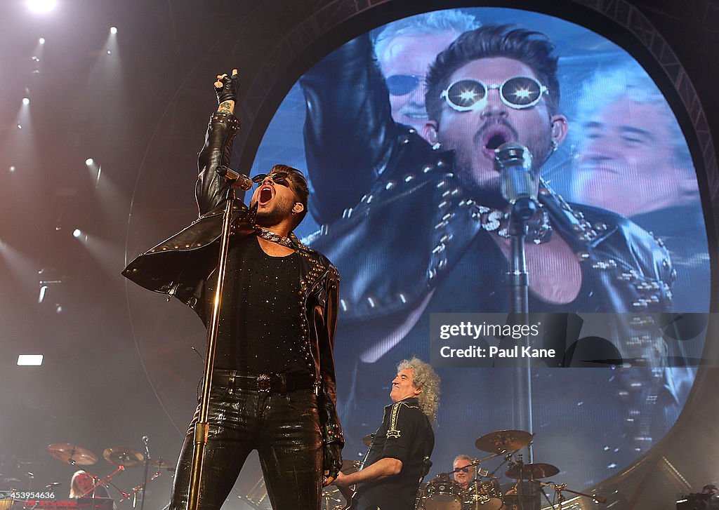 QUEEN And Adam Lambert Tour -  Perth