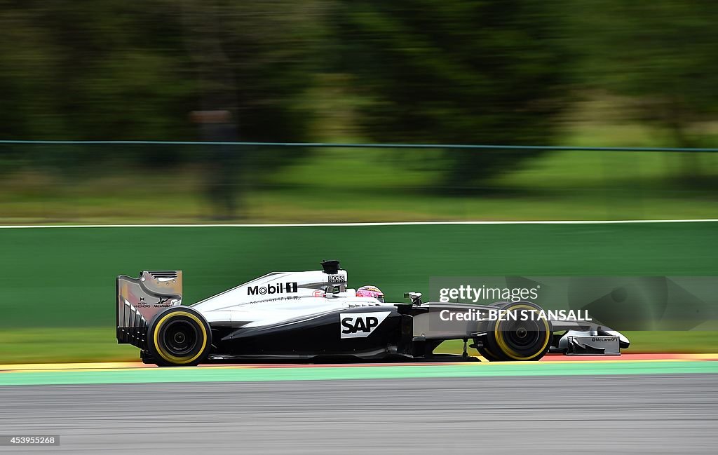 AUTO-PRIX-F1-BELGIUM-SPA-PRACTICE