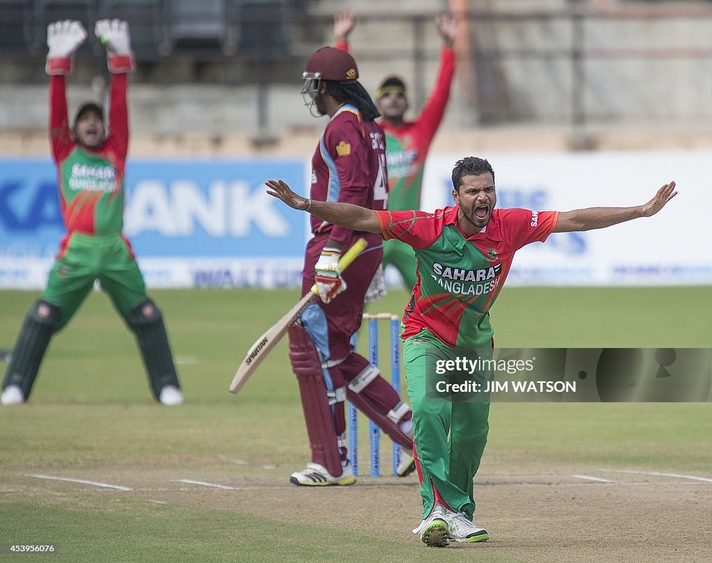 CRICKET-BANGLADESH-WINDIES