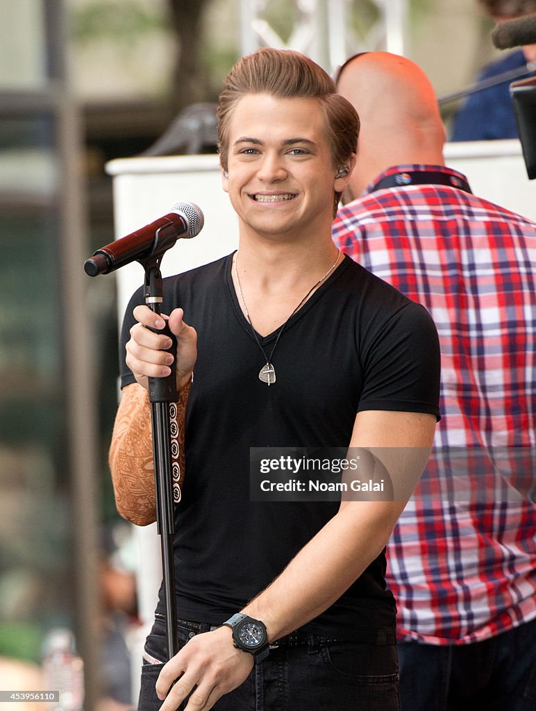 Hunter Hayes Performs On NBC's "Today"