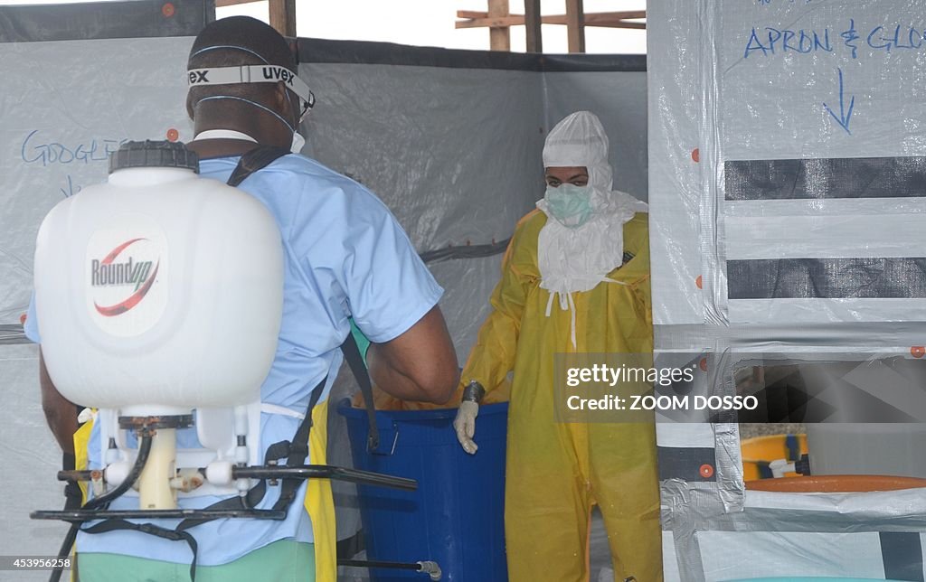 LIBERIA-WAFRICA-HEALTH-EBOLA