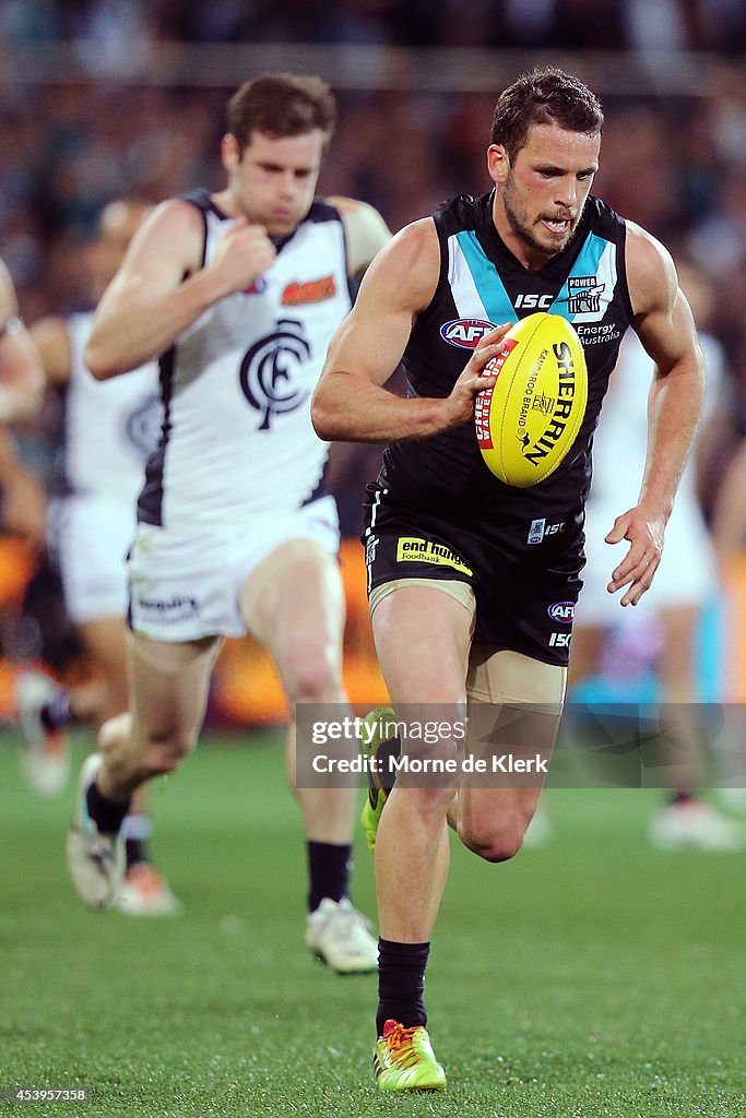 AFL Rd 22 - Port v Carlton