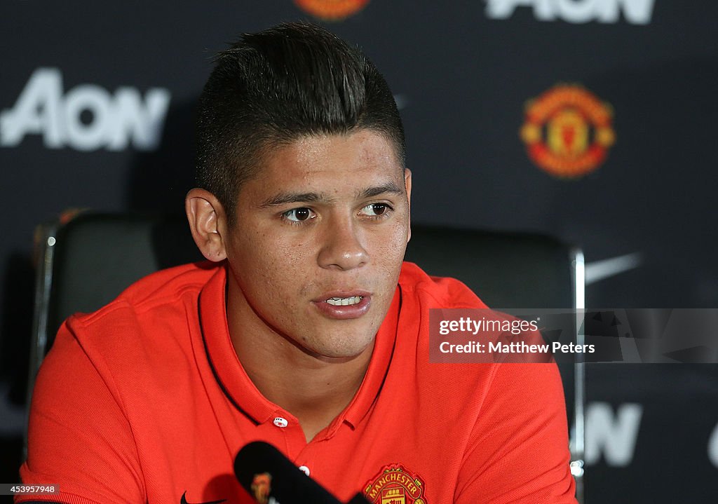 Louis van Gaal and Marcos Rojo Press Conference