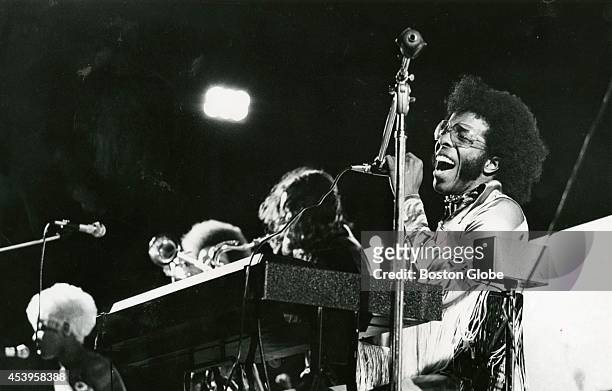 Wilson Pickett and Sly and the Family Stone were the two star attractions at Harvard Stadium to help Miss Elma Lewis fund raise for her National...