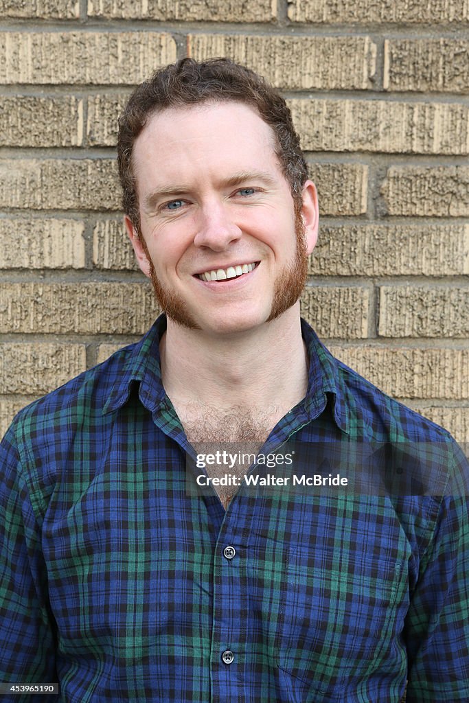 Adam Monley & Paige Faure With Son Henry During The 'Married And Starring On Broadway' Photo Shoot