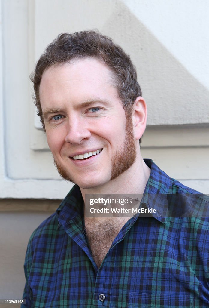 Adam Monley & Paige Faure With Son Henry During The 'Married And Starring On Broadway' Photo Shoot