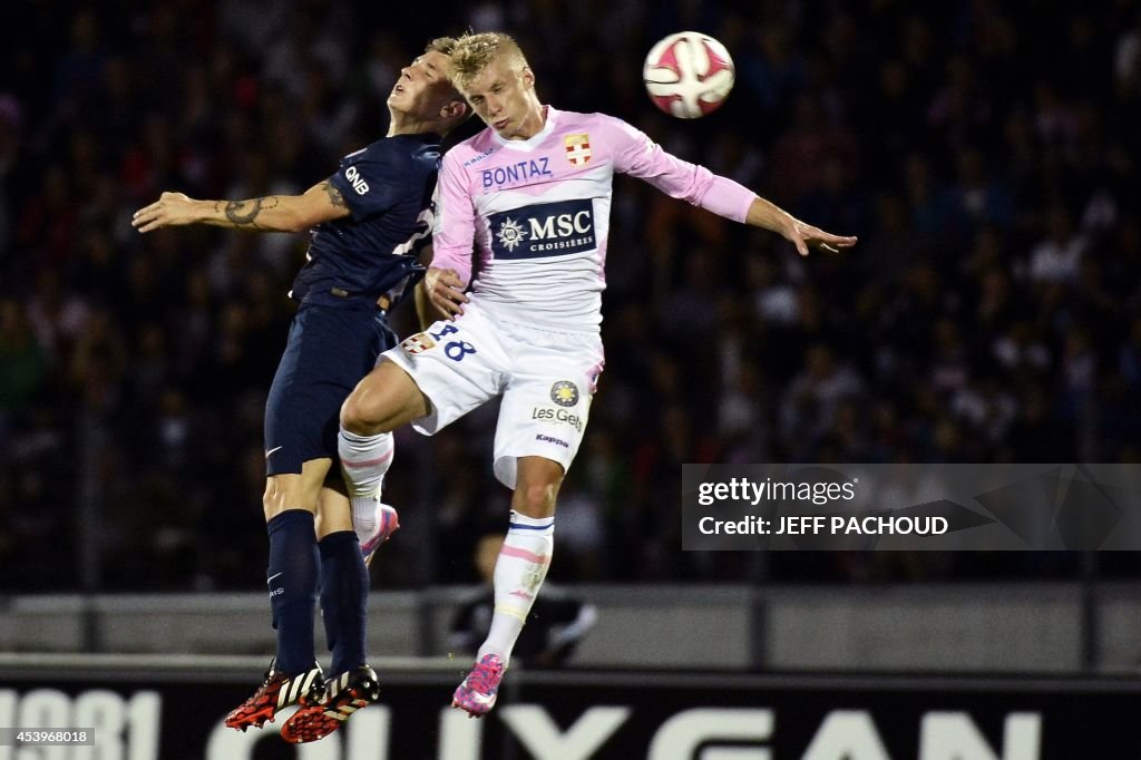 FBL-FRA-LIGUE1-EVIAN-PSG