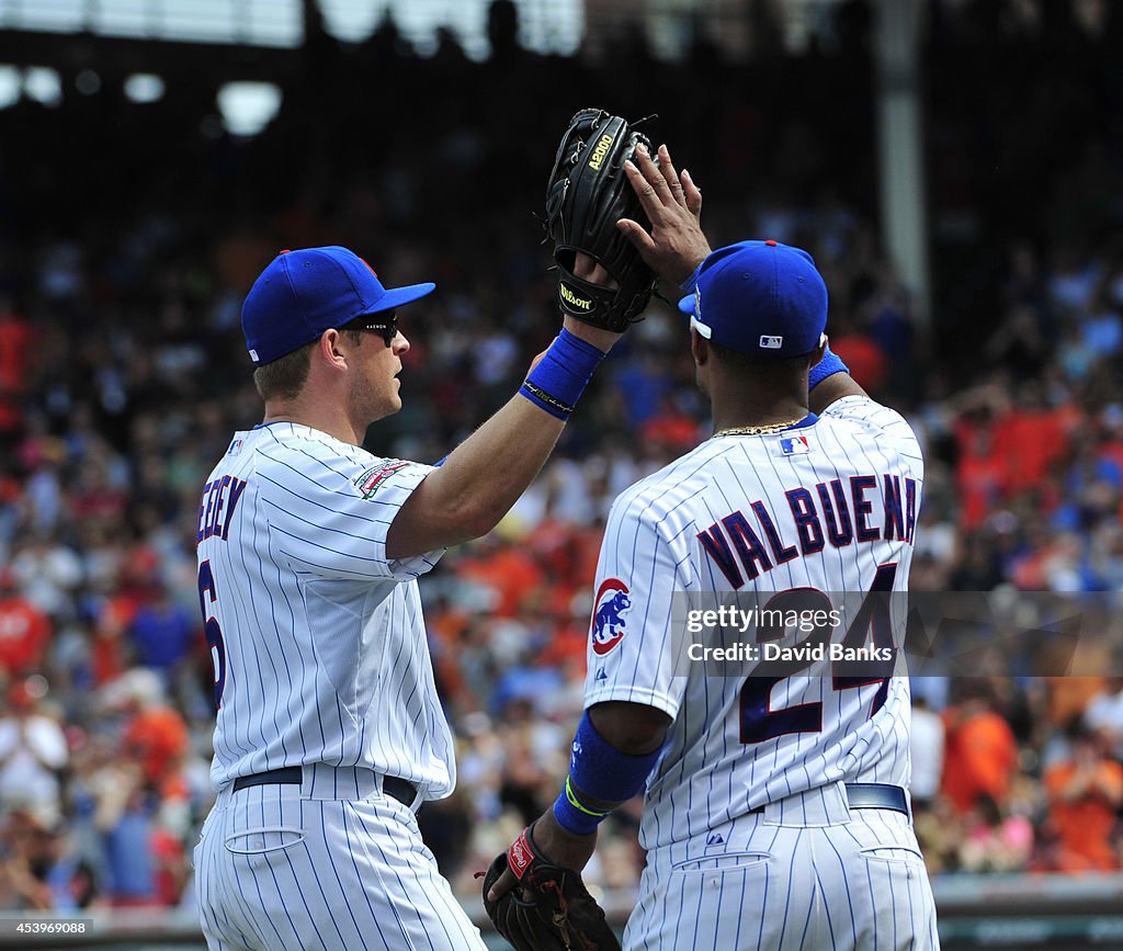 Baltimore Orioles v Chicago Cubs