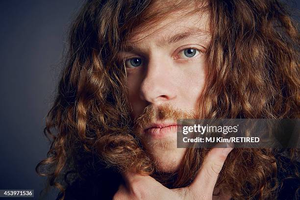 Blake Anderson poses for a portrait at the Getty Images Portrait Studio powered by Samsung Galaxy at Comic-Con International 2014 on July 24, 2014 in...