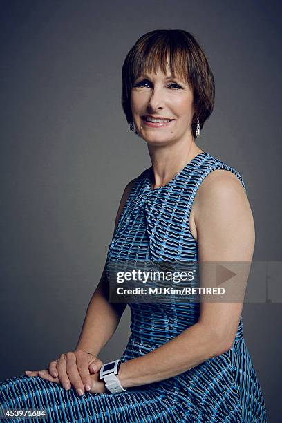 Gale Anne Hurd poses for a portrait at the Getty Images Portrait Studio powered by Samsung Galaxy at Comic-Con International 2014 on July 24, 2014 in...