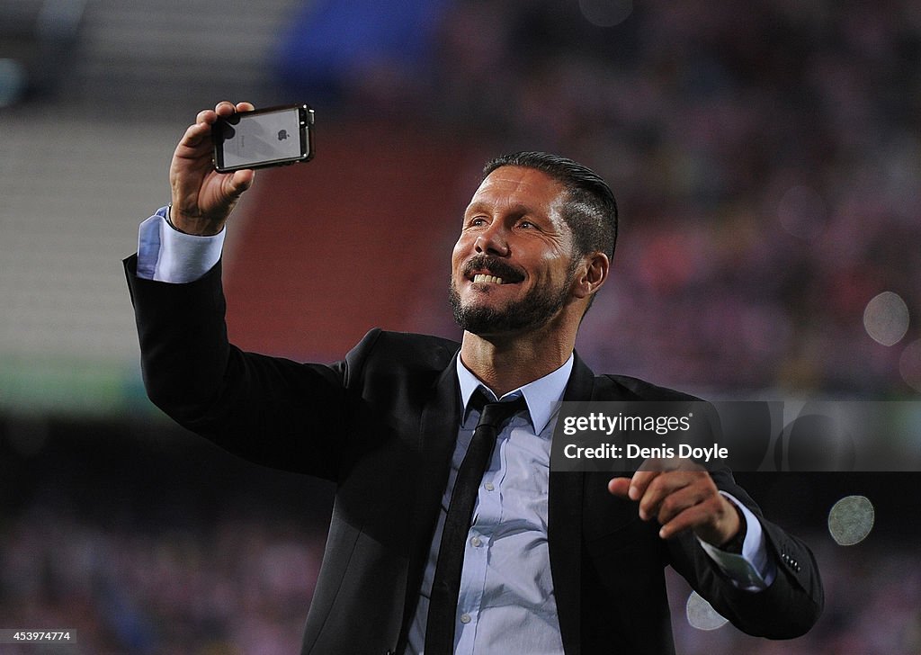 Club Atletico de Madrid v Real Madrid - Supercopa: Second Leg