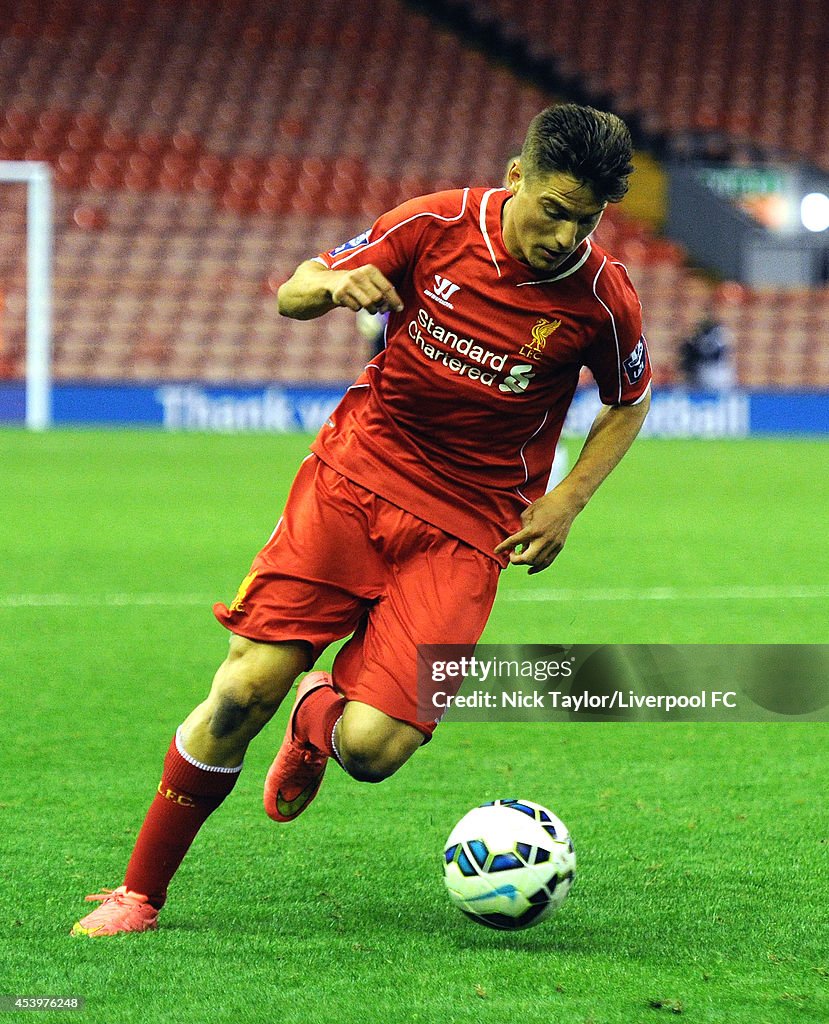 Liverpool v Manchester United - Barclays U21 Premier League