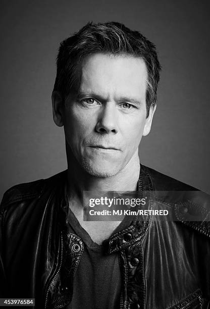 Kevin Bacon poses for a portrait at the Getty Images Portrait Studio powered by Samsung Galaxy at Comic-Con International 2014 on July 24, 2014 in...