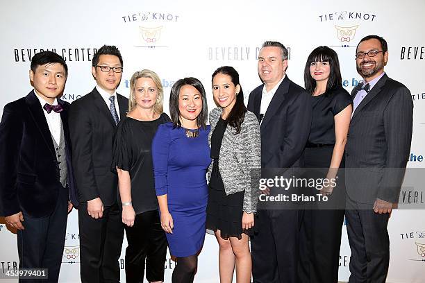 Charlie Gu, GM of Beverly Center Ralph Barnes, Susan Vance, Liz Kawayoshi, Cristina Edmondson, Steve LaMon, Heather Moses and Carlos Montenegro...