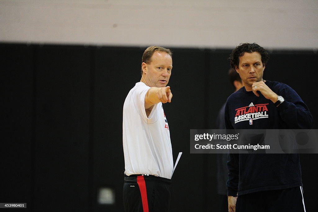 Atlanta Hawks Practice