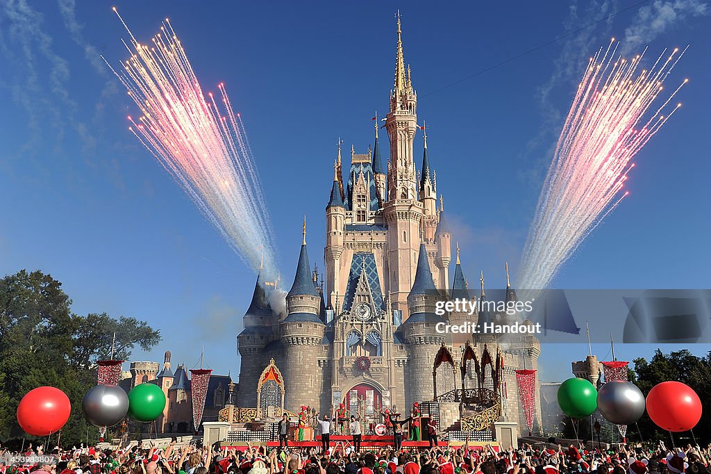 Disney Parks Christmas TV Special Pre-Taping