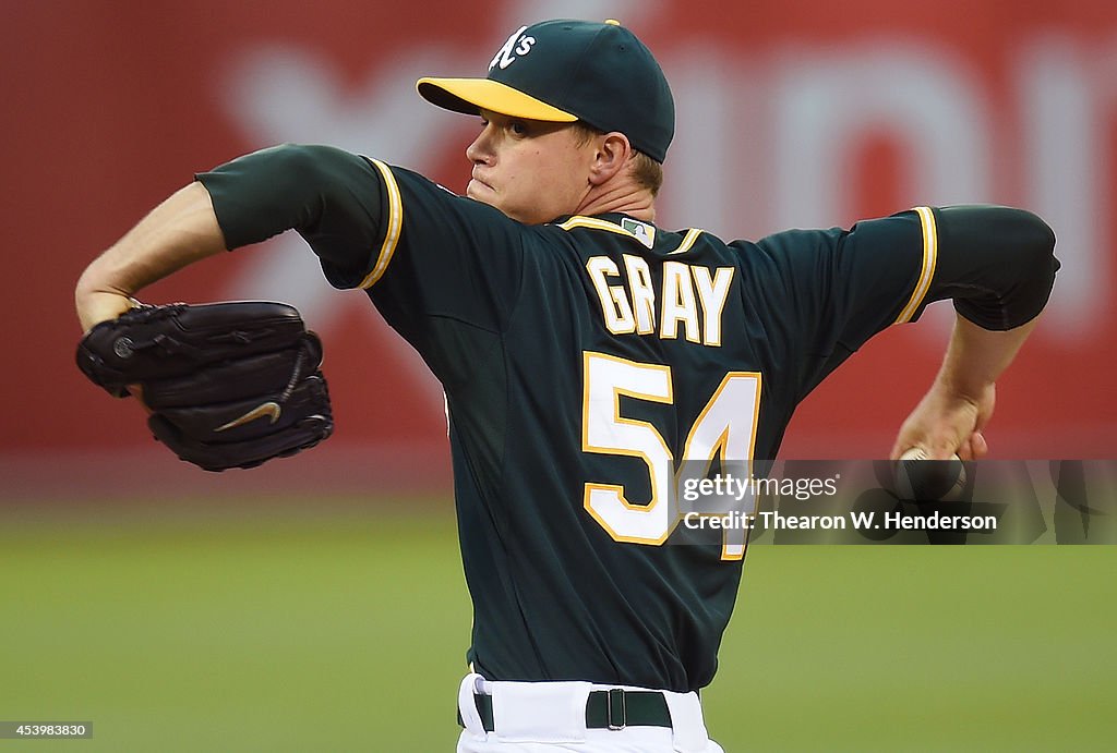 Los Angeles Angels of Anaheim v Oakland Athletics