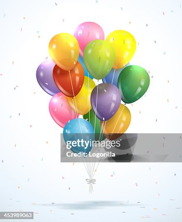 Tas de ballons-Illustration Tas de ballons-Illustration