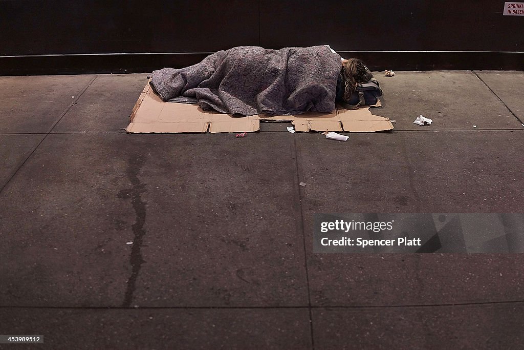 New York City's Homeless Population Shows Sharp Rise In Last Five Years