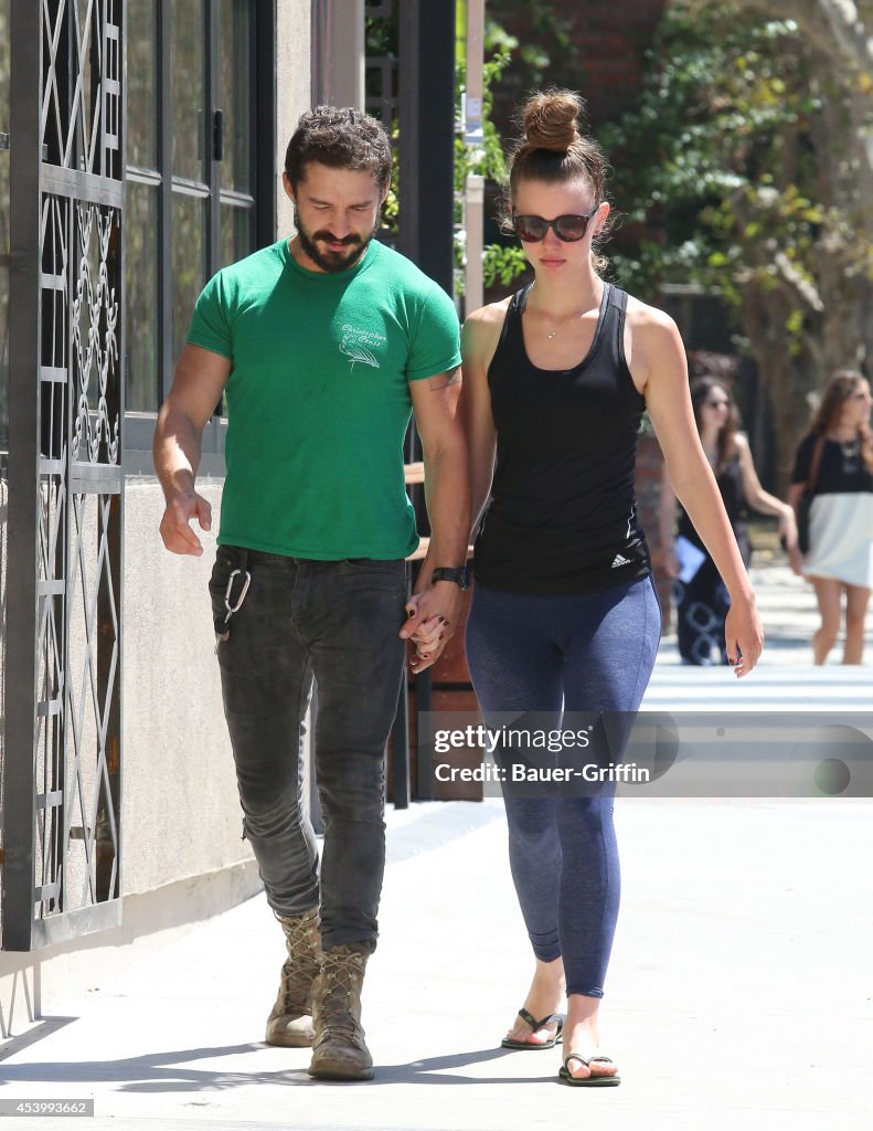 Celebrity Sightings In Los Angeles - August 22, 2014