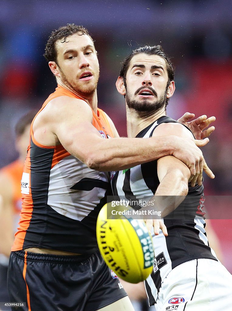 AFL Rd 22 - GWS v Collingwood