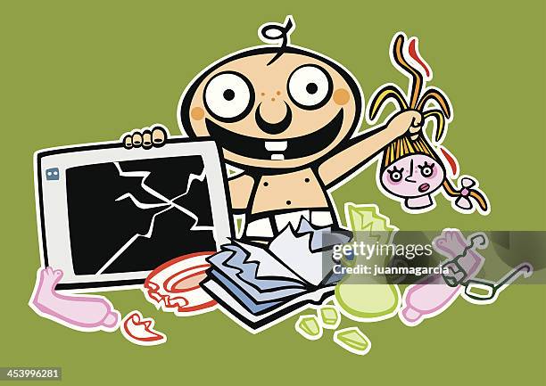 baby wichtige dinge. - broken vase stock-grafiken, -clipart, -cartoons und -symbole