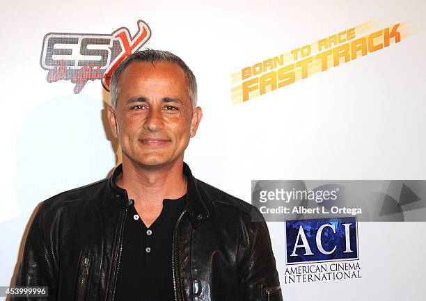 Producer Ali Afshar at the Special Outdoor Screening Of "Born To Race: Fast Track" held at Pep Boys on August 22, 2014 in Hollywood, California.