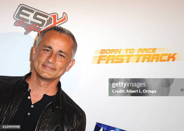 Producer Ali Afshar at the Special Outdoor Screening Of "Born To Race: Fast Track" held at Pep Boys on August 22, 2014 in Hollywood, California.