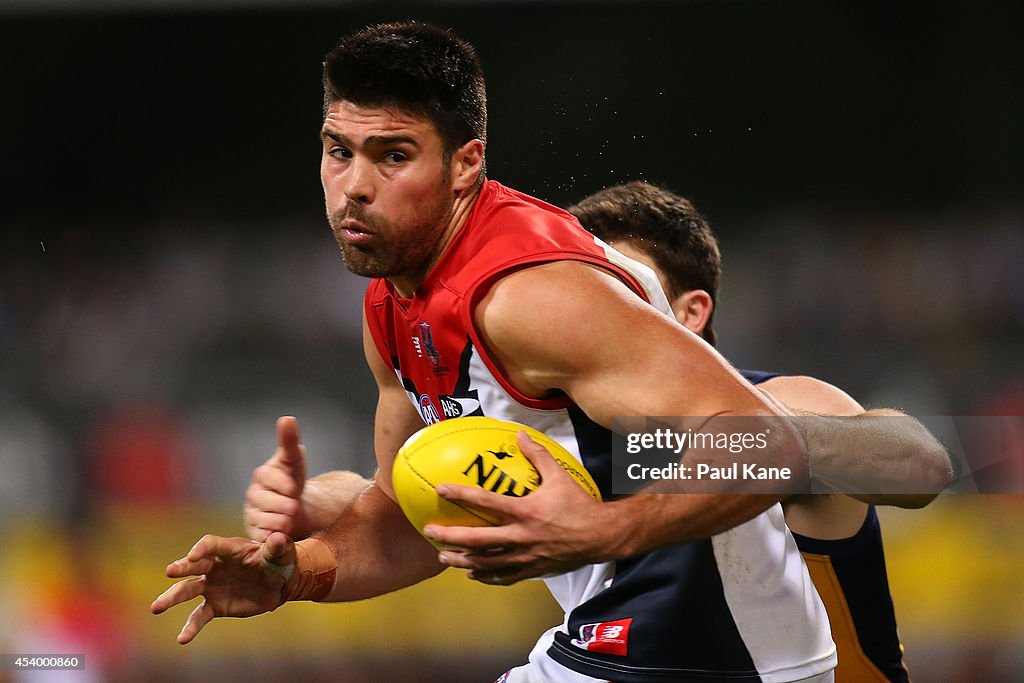 AFL Rd 22 - West Coast v Melbourne