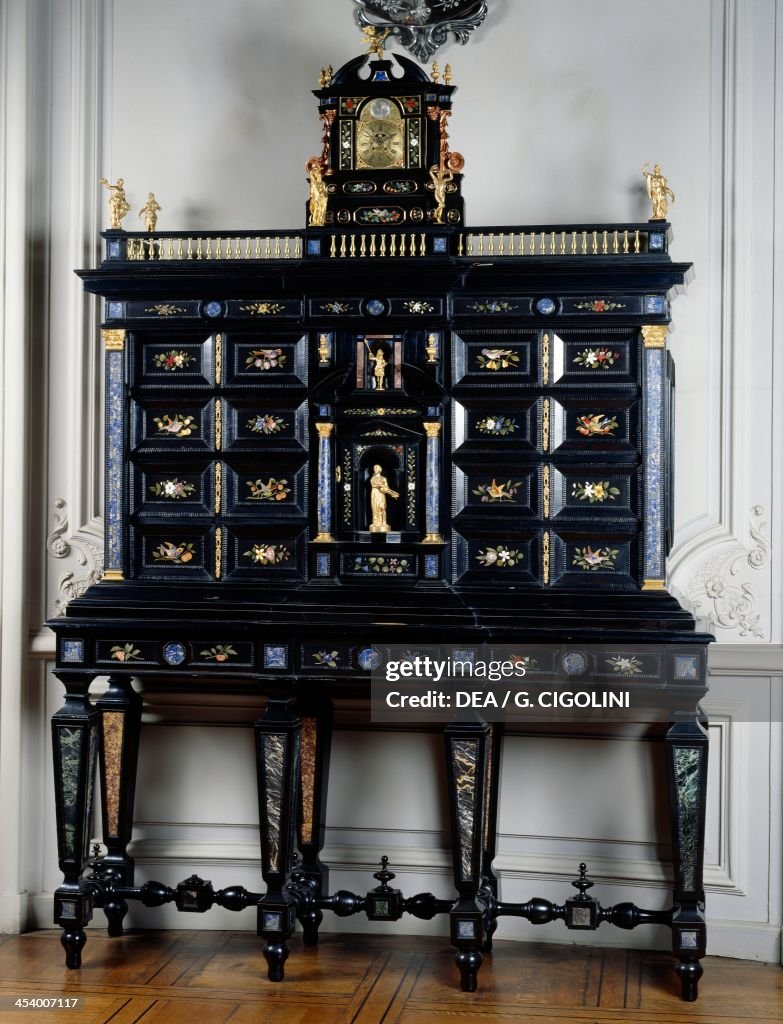 Sixteenth century ebony cabinet