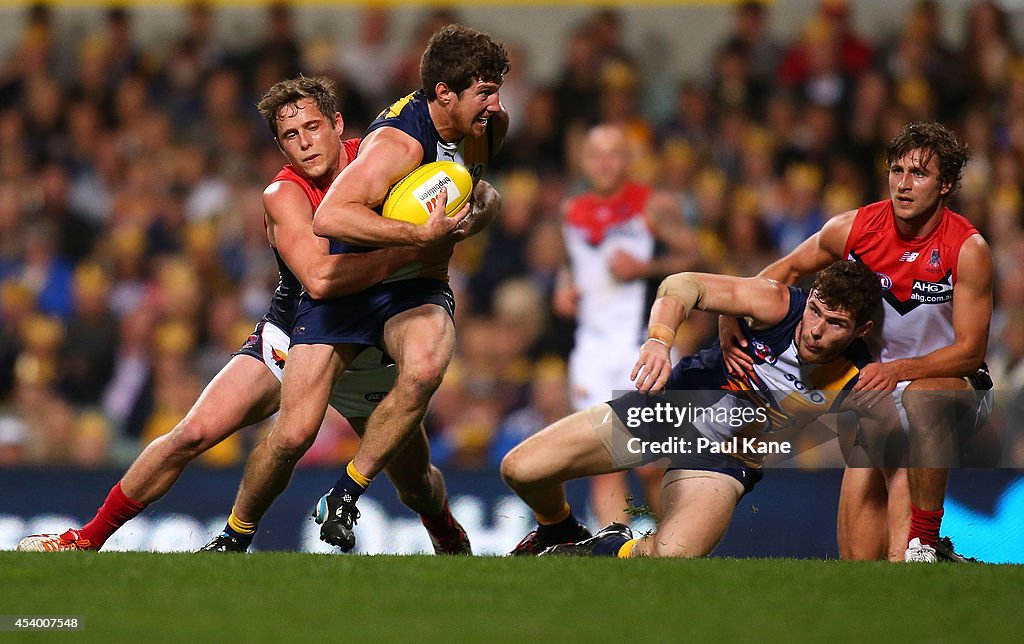 AFL Rd 22 - West Coast v Melbourne