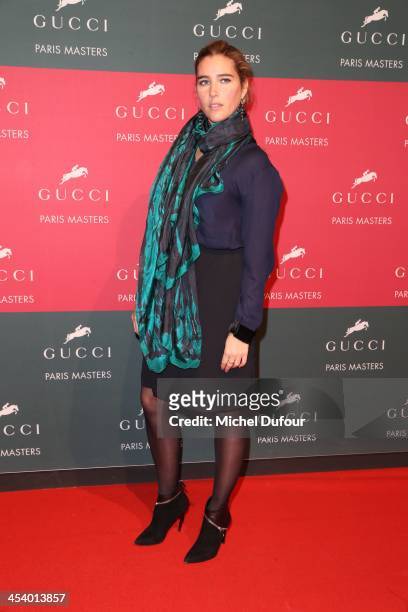 Vahina Giocante attends the Gucci Paris Masters 2013 - Day 2 at Paris Nord Villepinte on December 6, 2013 in Paris, France.