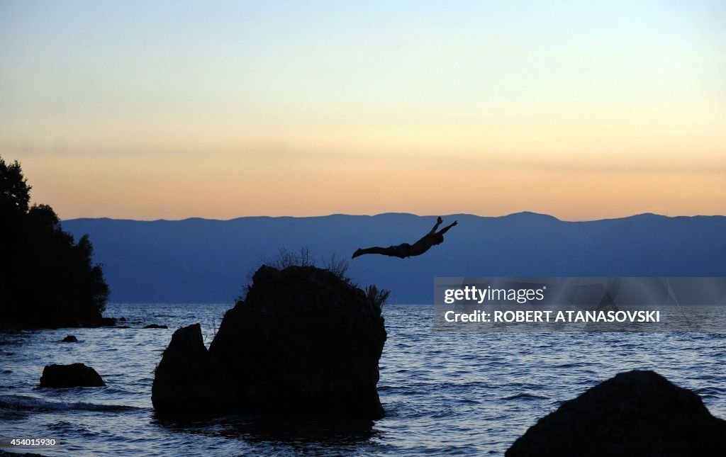 MACEDONIA-WEATHER-TOURISM-FEATURE