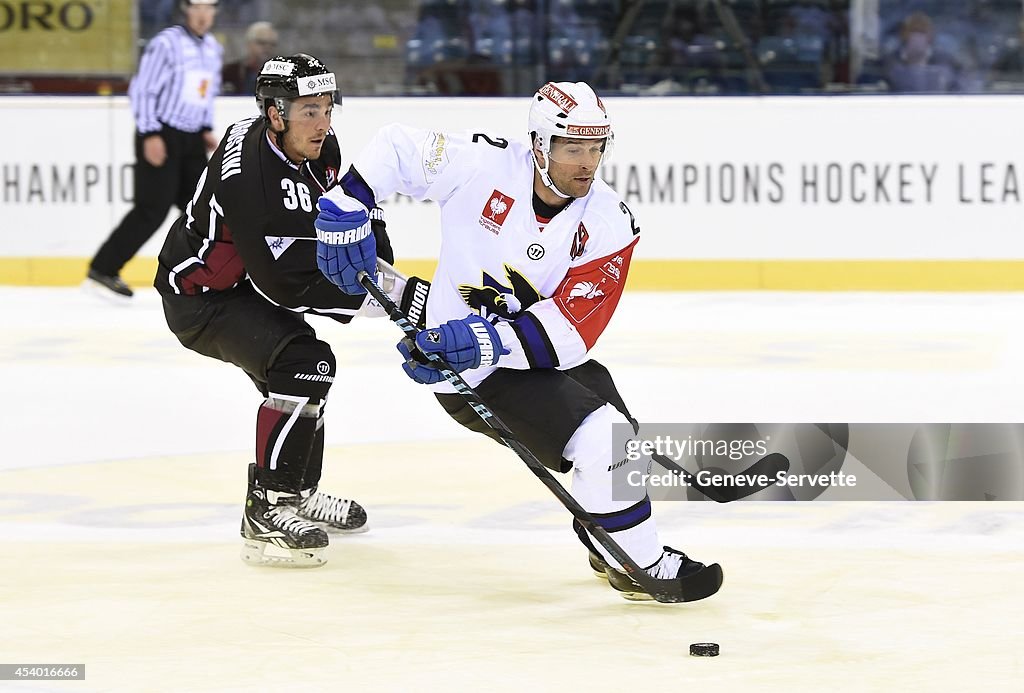 Geneve-Servette v Villach SV - Champions Hockey League