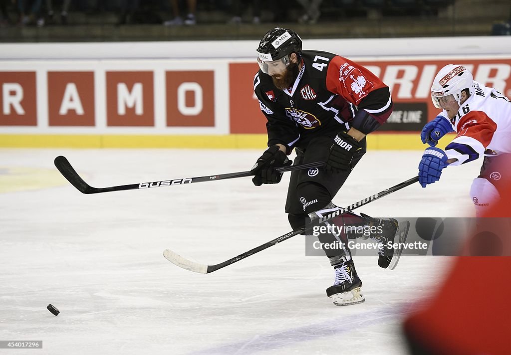 Geneve-Servette v Villach SV - Champions Hockey League