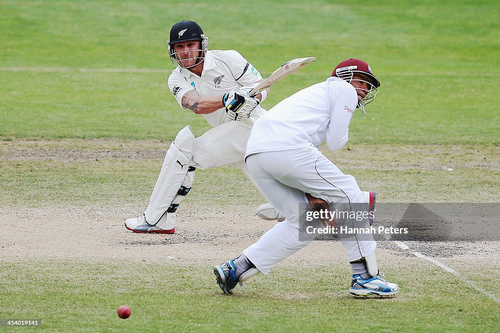 New Zealand v West Indies - First Test: Day 5