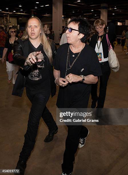 Peter Criss attends Wizard World Chicago Comic Con 2014 at Donald E. Stephens Convention Center on August 23, 2014 in Chicago, Illinois.