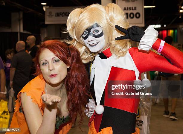 Cosplayers attend Wizard World Chicago Comic Con 2014 at Donald E. Stephens Convention Center on August 23, 2014 in Chicago, Illinois.