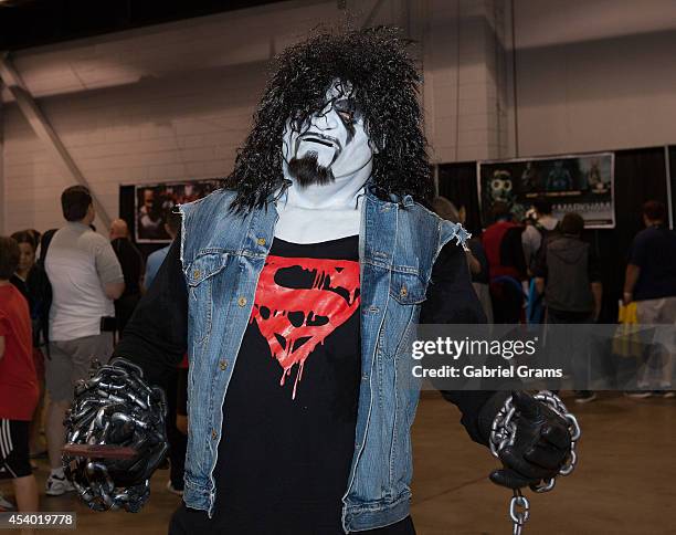 Cosplayer attends Wizard World Chicago Comic Con 2014 at Donald E. Stephens Convention Center on August 23, 2014 in Chicago, Illinois.