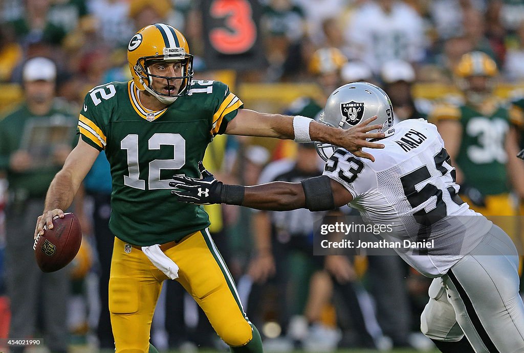 Oakland Raiders v Green Bay Packers