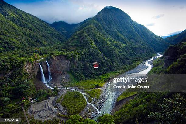 banos, ecuador - river amazon stock pictures, royalty-free photos & images