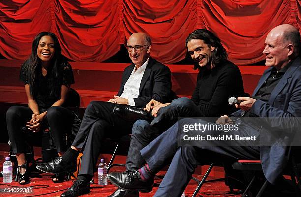 Actress Naomie Harris, producer David Thompson, director Justin Chadwick and screenwriter William Nicholson speak in a Q&A at a special screening of...