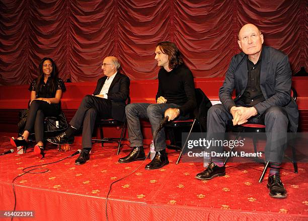 Actress Naomie Harris, producer David Thompson, director Justin Chadwick and screenwriter William Nicholson speak in a Q&A at a special screening of...