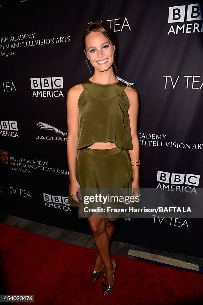 Actress Bailey Noble attends the 2014 BAFTA Los Angeles TV Tea presented by BBC America And Jaguar at SLS Hotel on August 23, 2014 in Beverly Hills,...