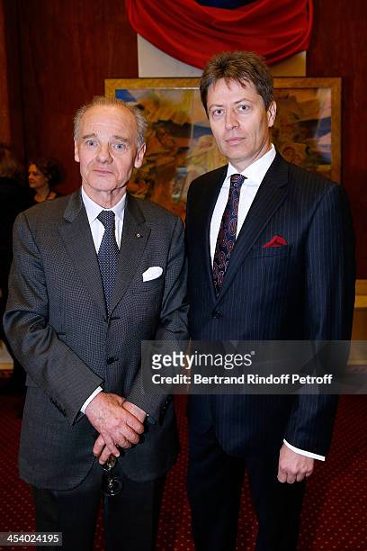 Prince Constantin Mourousy and Prince Yourrevsky attending the celebration of 26 Years of Russian French Friendship by the 'Association of the Saint...