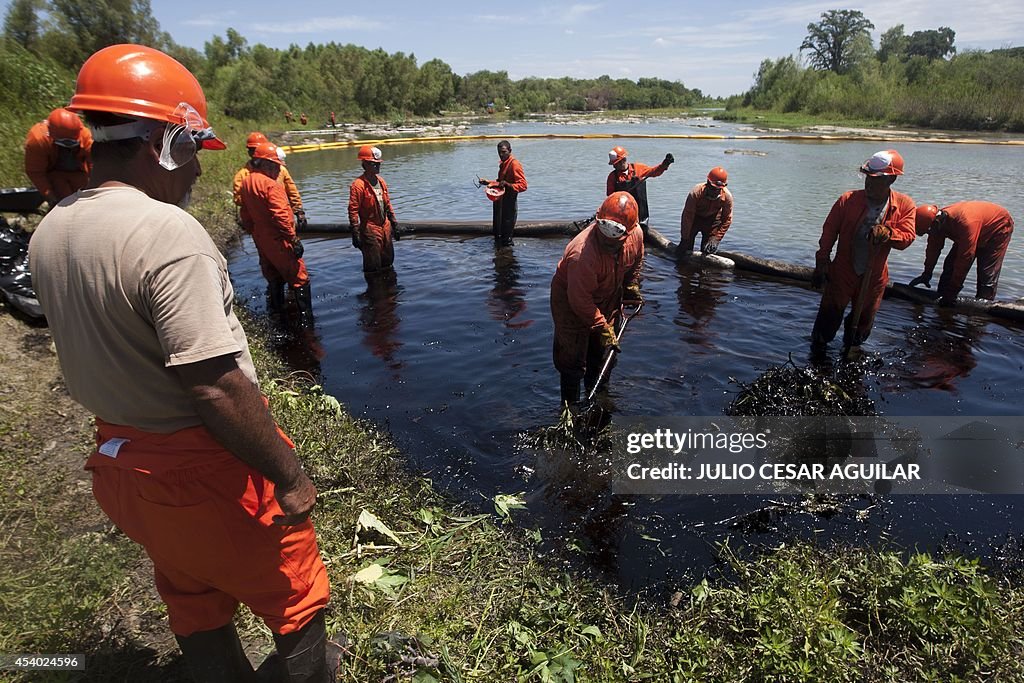 MEXICO-ENVIRONMENT-OIL-SPILL