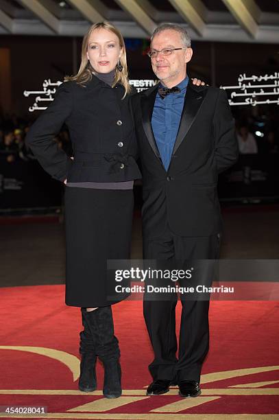 Italian director Daniele Luchetti and guest attend the 'One Chance' Premiere during the13th Marrakech International Film Festival on December 6, 2013...